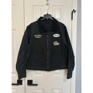 Men's Stranger Things Bradley's Workwear Jacket - Black L